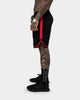 Saint Morta Envogue All-Star Woven Shorts Black/Red