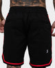 Saint Morta Envogue All-Star Woven Shorts Black/Red