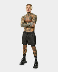 Saint Morta Icarus Athletic Shorts Black