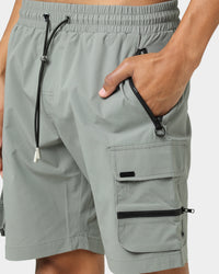 Pyra Nero Cargo Shorts Dusty Olive