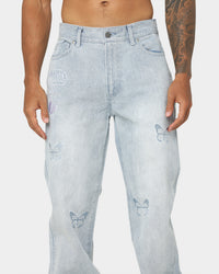 Loiter Freedom Skate Jeans Washed Blue