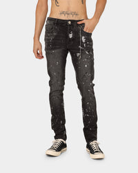 En Noir Inc Cash Jeans Washed Black