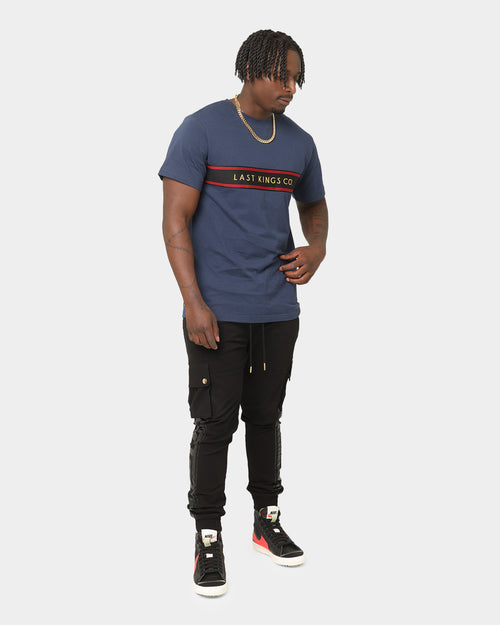Last Kings Ancient Panel Joggers Black