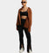 EN ES Women's Split Pants Black