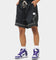 Jordan Women's Essential Diamond Shorts Black/Dark Smoke Grey/Sanddrift