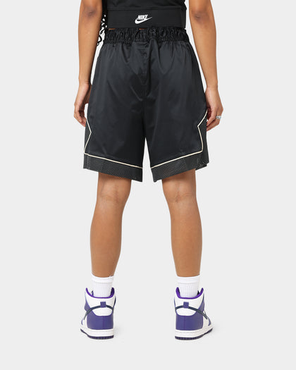Jordan Women's Essential Diamond Shorts Black/Dark Smoke Grey/Sanddrift