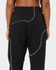 Nike Women's Sportswear Swirl Oversized Fleece Pants Black/White