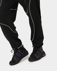 Nike Women's Sportswear Swirl Oversized Fleece Pants Black/White