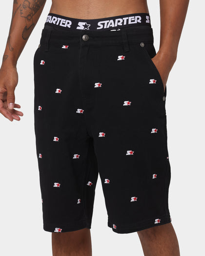 Starter Star Gazer Relaxed Chino Shorts Black