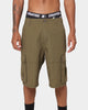 Starter Rugged Terrain Cargo Shorts Khaki Green