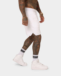 Saint Morta Annex Inset Basketball Shorts White