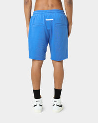 Pyra Raw Slouch Shorts Blue