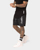 Saint Morta Scripted Beach Shorts Black