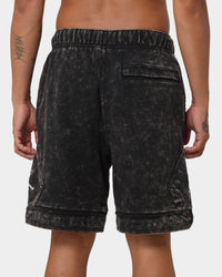 Jordan Essential Statement Washed Fleece Shorts Black/Sail