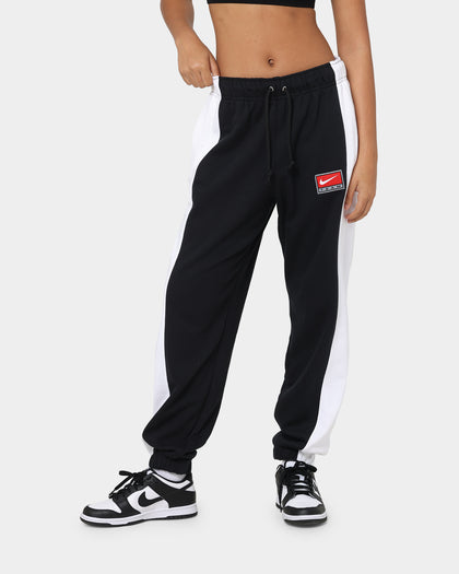 Nike Women's Sportswear Team Nike Fleece Pants Black/White