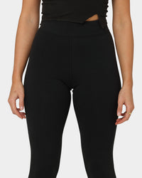 Nike Women's High-Waisted Leggings Black/White
