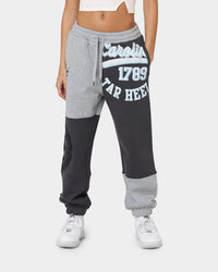 National Collegiate Athletic Association Women's North Carolina Tar Heels Multi Panelled Track Pants Gun Metal/Grey