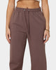 Stussy Women's Stock Wide Leg Trackpants Brown