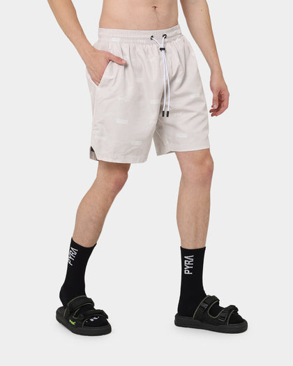PYRA Parachute Shorts Oyster