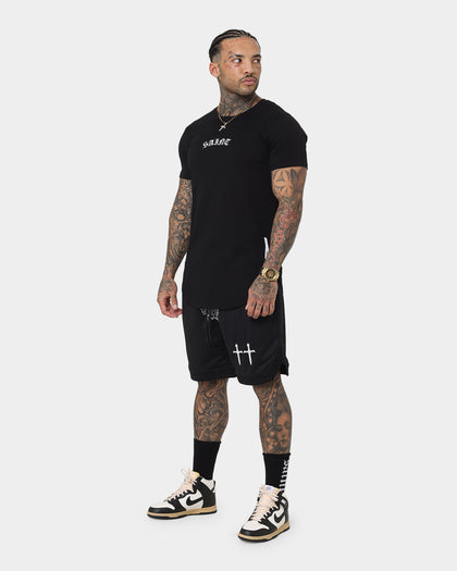 Saint Morta Bird Of Prey Basketball Shorts Black/White