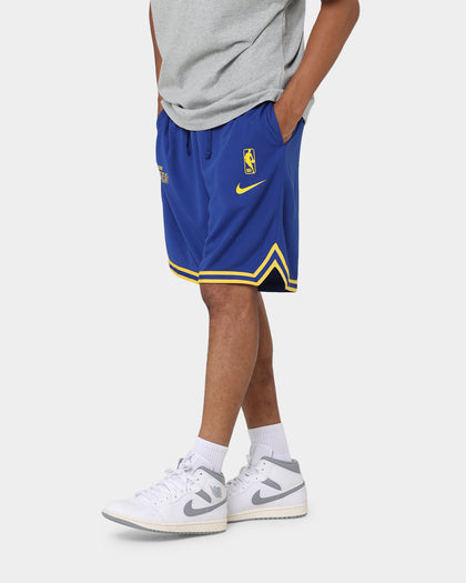 Nike Golden State Warriors Courtside Nike Dri-FIT NBA Shorts Rush Blue