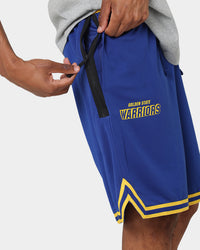 Nike Golden State Warriors Courtside Nike Dri-FIT NBA Shorts Rush Blue