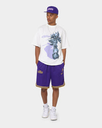 Nike Los Angeles Lakers Courtside Nike Dri-FIT NBA Shorts Field Purple