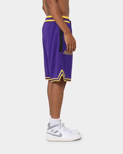 Nike Los Angeles Lakers Courtside Nike Dri-FIT NBA Shorts Field Purple