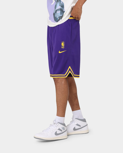 Nike Los Angeles Lakers Courtside Nike Dri-FIT NBA Shorts Field Purple