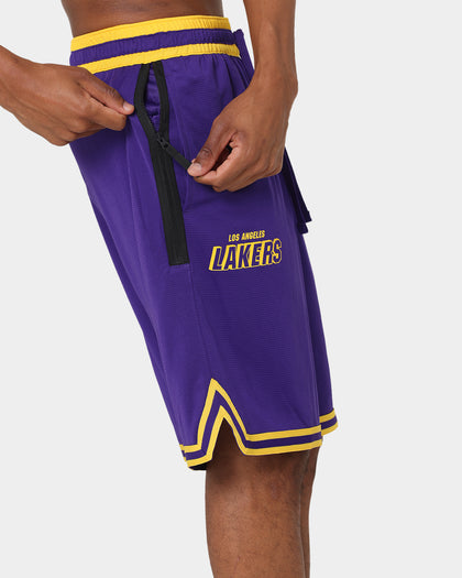 Nike Los Angeles Lakers Courtside Nike Dri-FIT NBA Shorts Field Purple