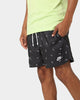 Nike Nike Sportswear Sport Essentials Woven Lined Flow Shorts Black/White/White