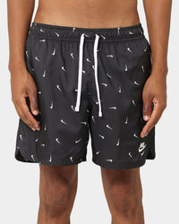 Nike Nike Sportswear Sport Essentials Woven Lined Flow Shorts Black/White/White