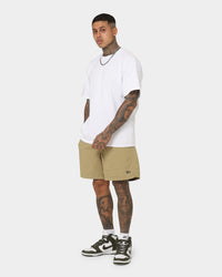Stussy Water Long Beach Shorts Tan