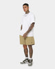 Stussy Water Long Beach Shorts Tan