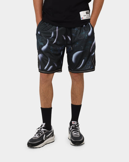 Carré X Kenny Scharf Darkness Of Paris Ball Shorts Black