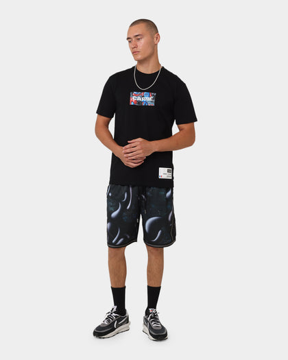 Carré X Kenny Scharf Darkness Of Paris Ball Shorts Black