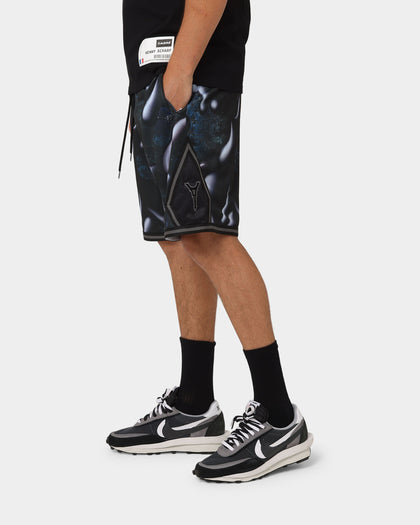 Carré X Kenny Scharf Darkness Of Paris Ball Shorts Black