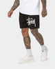 Stussy Big Graffiti Beach Shorts Black