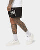 Stussy Big Graffiti Beach Shorts Black