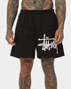Stussy Big Graffiti Beach Shorts Black