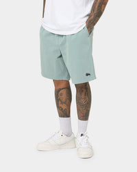 Stussy Brushed Beach Shorts Sage Green