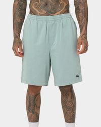 Stussy Brushed Beach Shorts Sage Green