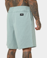Stussy Brushed Beach Shorts Sage Green