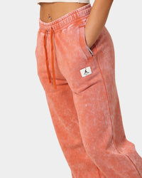 Jordan Women's Jordan Flight Fleece Washed Pants Light Sienna