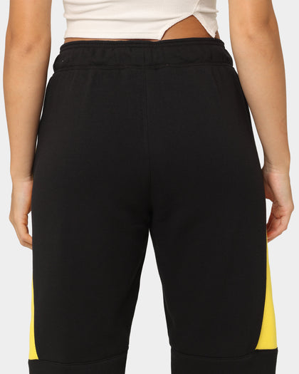 Jordan Women's Jordan X Paris Saint-Germain Fleece Pants Black/Tour Yellow