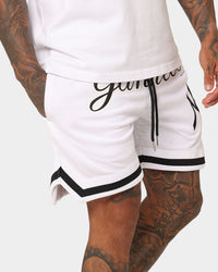 New Era New York Yankees Mesh Shorts White