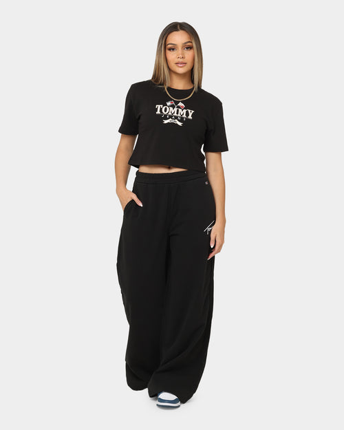 Tommy Jeans Women's TJW Signature A-Line Sweatpants Black