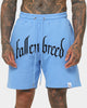Fallen Breed Logo Sweat Shorts Carolina Blue