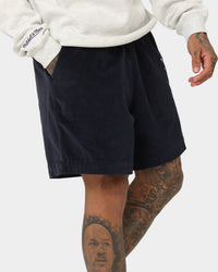 Mitchell & Ness Los Angeles Lakers Varsity Corduroy Shorts Midnight Navy