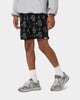 Carre Big Bandana Knitted Shorts Black
